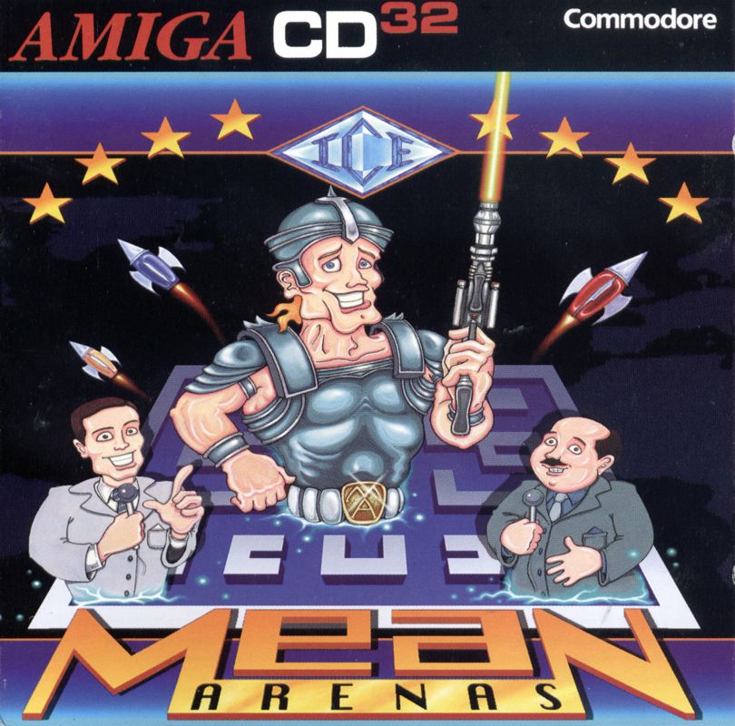 Mean Arenas box art for Amiga CD32